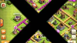 Clash of Clans Town Hall 6 Base design (trophy hunting)
