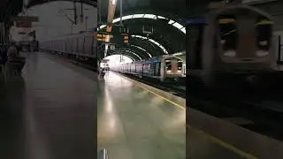 Dwarka Metro Station Blue Line ✅ #shorts #shortsvideo #metrovlog @ayanvlogger