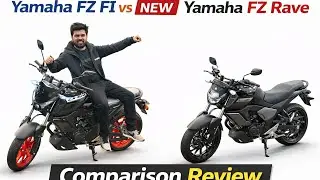 NEW Yamaha FZ Rave vs FZ FI 😱 कौन सी Bike Best Hai? | Comparison Review...