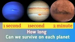How long can we survive on each planet ((Jahnu's own))