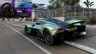 Aston Martin Valkyrie 1140 HP | Forza Horizon 5 | Thrustmaster T300RS Steering Wheel