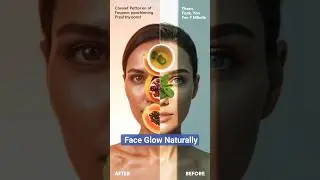 3 Shocking Foods That Make Your Face Glow Naturally #shorts #foodfacts