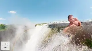 Бассейн Дьявола у водопада Виктория: в нескольких дюймах от смерти!