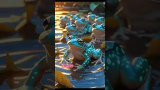 The Silent Frog 🐸 #animation #anotherbrickinthewall #helpmemakethismakesense #animated
