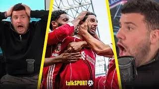 'That is INCREDIBLE!' Live goal reaction to Szoboszlai stunner! | Liverpool 1-0 Arsenal
