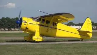 Howard DGA-15P N727ST departing KOSH on 8/4/13 at 1710
