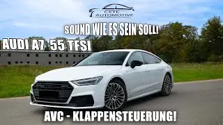 Audi A7 55 TFSI | Flap control + sound test | Sporty V6 sound! | Cete Automotive