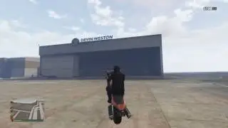 GTA V (Bike slide stunt fails)