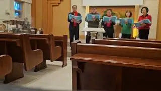 서대문신일교회글로리아중창단 (거룩한밤)
