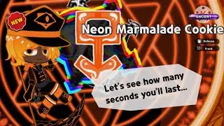[OC] Neon Marmalade Cookie | Cookie Run Kingdom Gacha Animation [Fanmade]