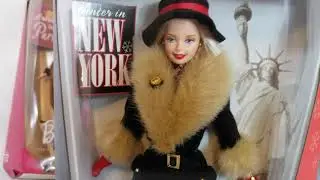 The first 4 Barbie dolls of Barbie's 1998 