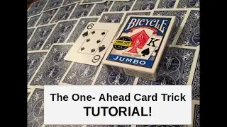 The One-Ahead Card Trick TUTORIAL