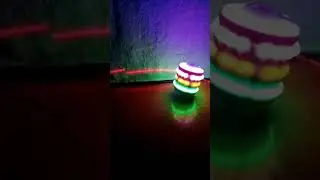 SPINNER GYRO ELECTRIC GYROSCOPE LED LIGHT LASER LIGHT #short #asmr #satisfying #foryou #shortvideos