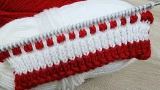 two colour knitting design/ multi colour knitting pattern/ baby sweater design | स्वेटर के डिजाइन