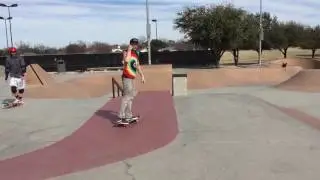 Christian's Lines from the Vandergriff Skatepark in Arlington, TX