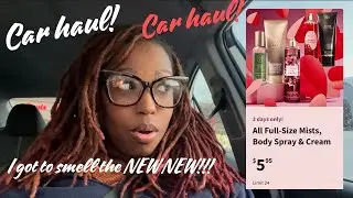 ✨Car haul, car haul !| I got to smell the NEW NEW !👑 | sale talk ✨ #bathandbodyworks