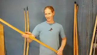 Yew bow workshop