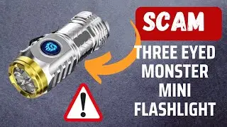 Three Eyed Monster Mini Flashlight Review - Legit Or Scam?