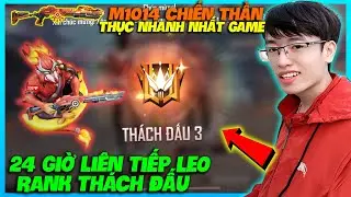 TRẬN CUỐI RANK TH&Aacute;CH ĐẤU TOP SERVER, H&Ugrave;NG ĐEO BALO CON KHỈ CẦM M1014 CHIẾN TRANH 0 THAY ĐẠN B&Aacute; ĐẠO