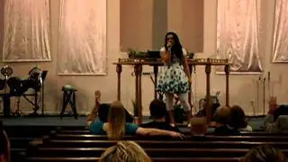 Rachel Robertson Singing Call On Jesus by Nicole C. Mullen