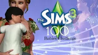 Sims 3 100 Babies Challenge Part 3- Crazy Werewolf Fire Kitchen Party