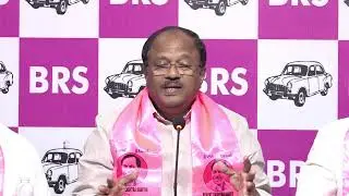 LIVE : BRS Leaders Press Meet at Telangana Bhavan | BRS Live FEED