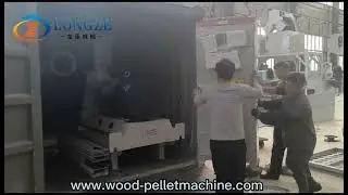 110kw hammer mill sent to India shipment#pellets #pelletmachine #pelletmakingmachine #biomass