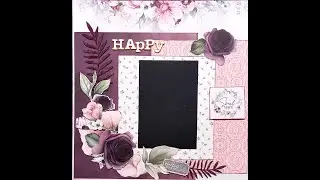 Penelope Dee Rose Garnet single page layout