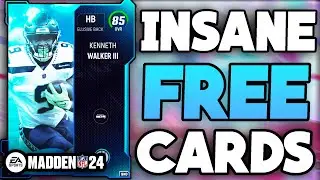 CLAIM THESE FREE CARDS NOW! BEST FREE CARDS IN MADDEN 24! (MUT 24)