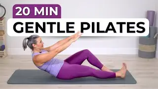 20 Min Gentle Pilates Flow | Beginner Pilates Full Body