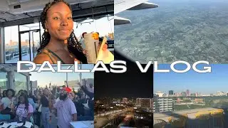 My first SOLO TRIP to DALLAS TX !!!  *grad school edition