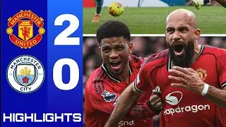 Man United vs Man City 2-0 Highlights & Goals Premier League ⚽ Patrick Dorgu & Bryan Mbeumo Goals