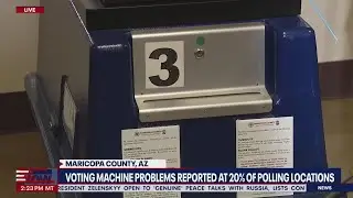 Arizona's Maricopa County election officials address problems with vote tabulation