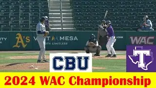 Tarleton State vs California Baptist Baseball Highlights, 2024 WAC Championship Game