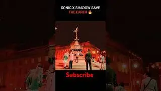 Sonic & Shadow Saved earth #shorts #shortvideo #sonic3 #sonic #reels
