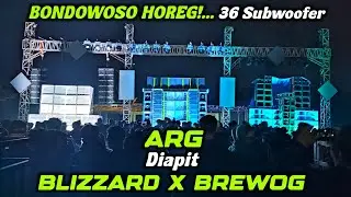ISTIMEWA | BONDOWOSO HOREG 36 SUBWOOFER | ARG DIAPIT BLIZZARD DAN BREWOG
