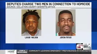 VIDEO: 2 men arrested in connection to deadly Walterboro shooting