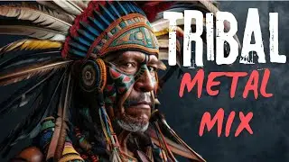 🔥🥁 1 Hour of Tribal Epic Heavy Metal | Powerful Instrumental War Drums & Guitars ⚔️🎸