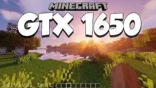 Hp Pavilion Gaming Laptop | GTX 1650 4GB i5 9300CPU | MINECRAFT JAVA Test