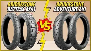 Bridgestone Battlax Adventurecross AX41 vs Bridgestone Battlax Adventure A41