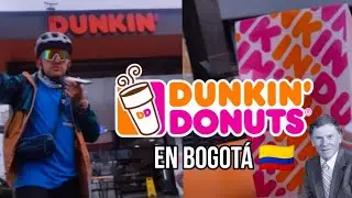 🍩Visité la CAFETERÍA DUNKIN DONUTS en Bogotá 🇨🇴  |  en 2025