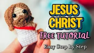 ИИСУС ХРИСТОС || БЕСПЛАТНОЕ УРОКО ВЯЗАНИЯ КРЮЧКОМ ДЛЯ НАЧИНАЮЩИХ