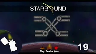 Starbound Survival - Basic rails - Episode 19