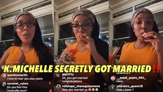 #IGLIVE IN-FULL K. MICHELLE SPEAKS ON HER NEW LIFE AS A WIFE, NEW COUNTRY ALBUM, & JOINING RHOA?!