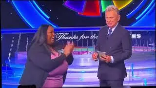 Wheel of Fortune: Adrienne Wins $50K During Pat Sajak's Final Episode [BEST QUALITY]