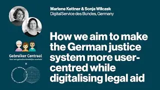 How we aim to make the German justice system more user-centred while digitalising legal aid