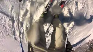 Videomyrace go Skiing - Fun, snow and go pro.