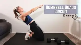 Dumbbell Quads Circuit 20 MINUTES