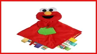 Bright Starts Sesame Street Snuggles with Elmo Baby's First Soothing Blanket, Ages 0-12 Months