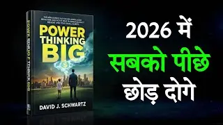 The Power of Thinking Big | Complete Hindi Audiobook | सोच बदलो, ज़िंदगी बदलो | David J. Schwartz